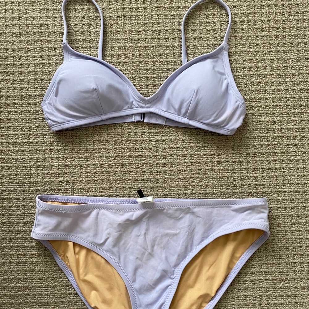 EUC Jcrew light purple bikini